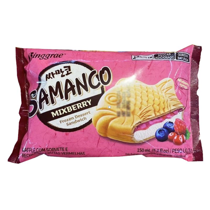 Helado Samanco  berries