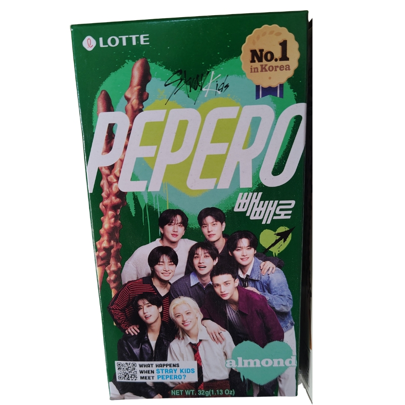 Pepero almendra x Stray Kids