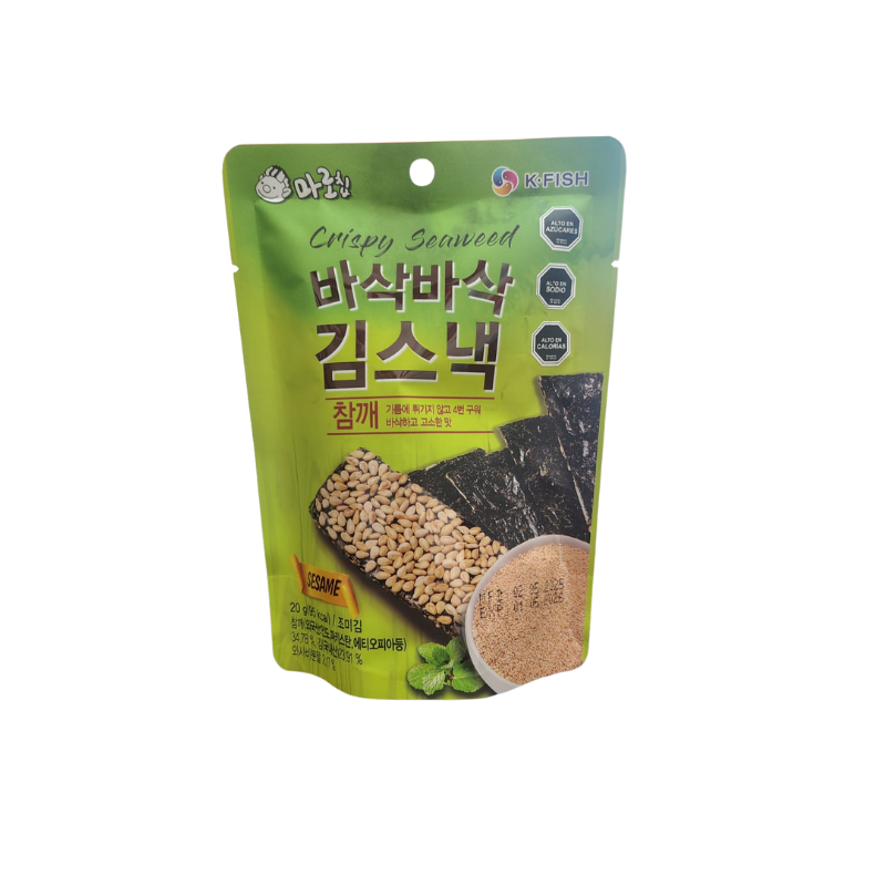 Snacks nori,sesamo y toques de wasabi - Comprar en Chile | Akagami Tienda Coreana