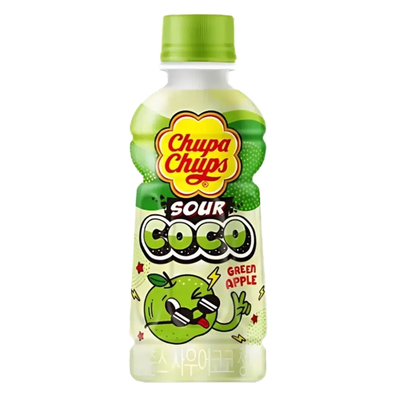 Chupa chups sour coco manzana - Producto Coreano