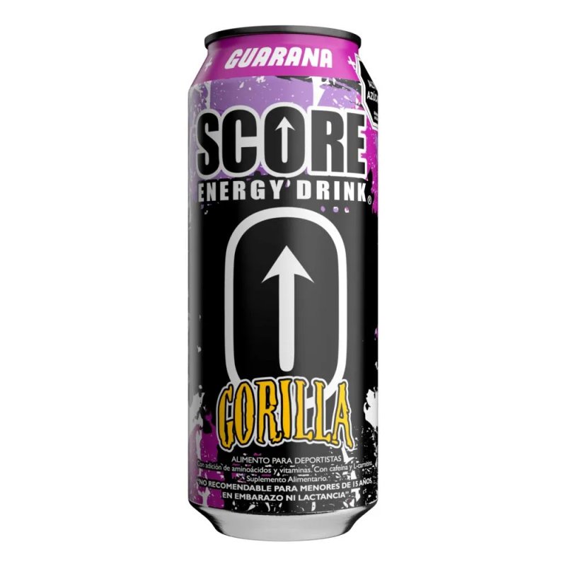 Bebida energética score gorilla lata 473 ml - Producto Coreano