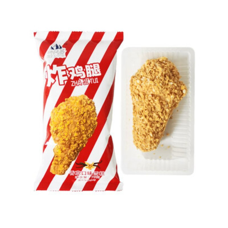 Helado Viral "Fried Chicken"  de Vainilla y Cereal Crujiente