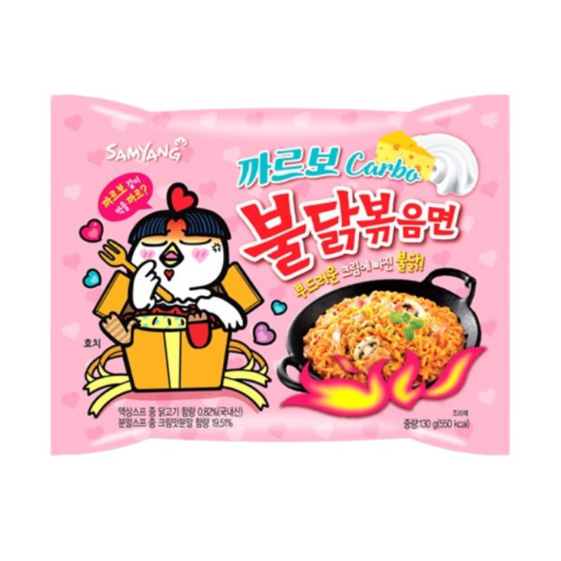Buldak carbonara bolsa