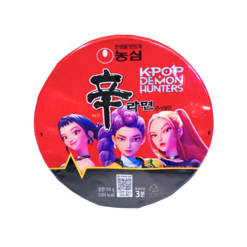 Shin ramen kpop demon hunters  - Producto Coreano