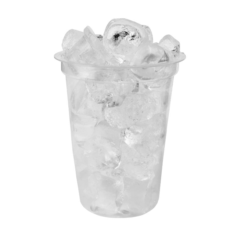Vaso con hielo ( Consumo local) - Producto Coreano