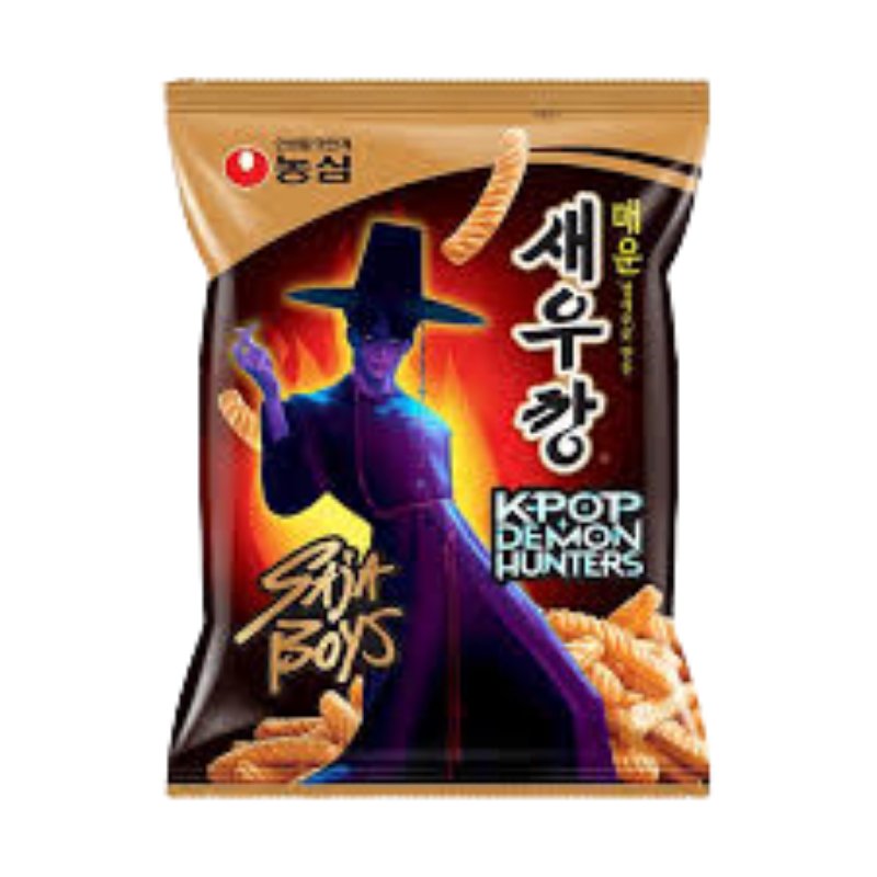 Snack sabor camarón picante kpop demon hunters