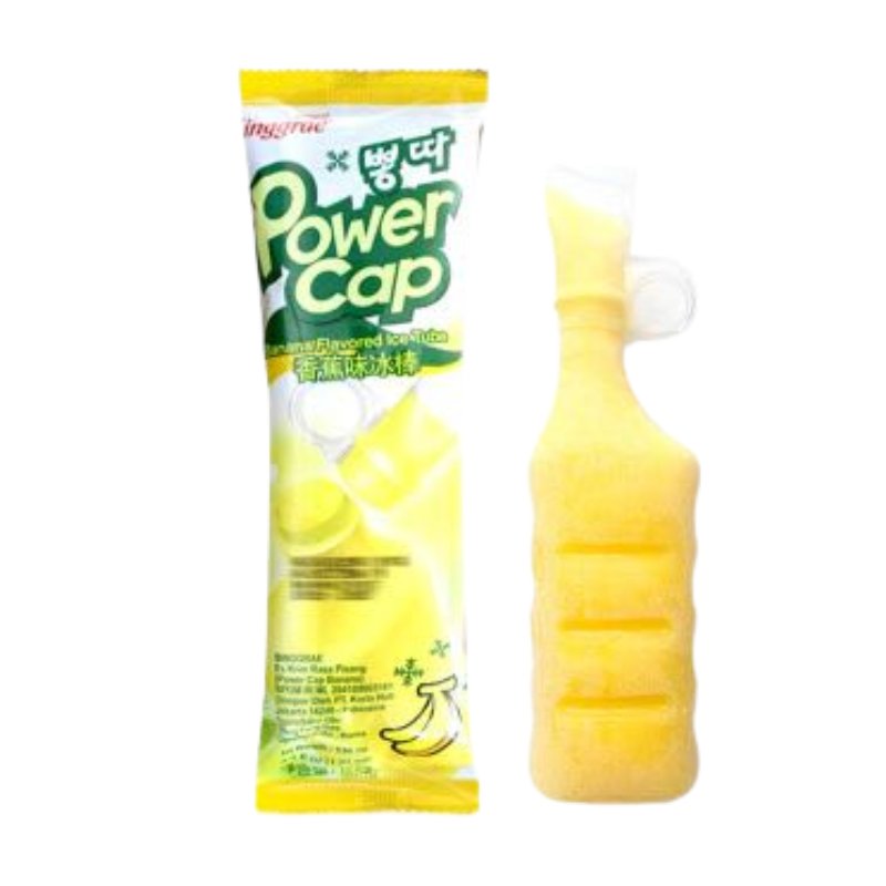 helado power cup platano