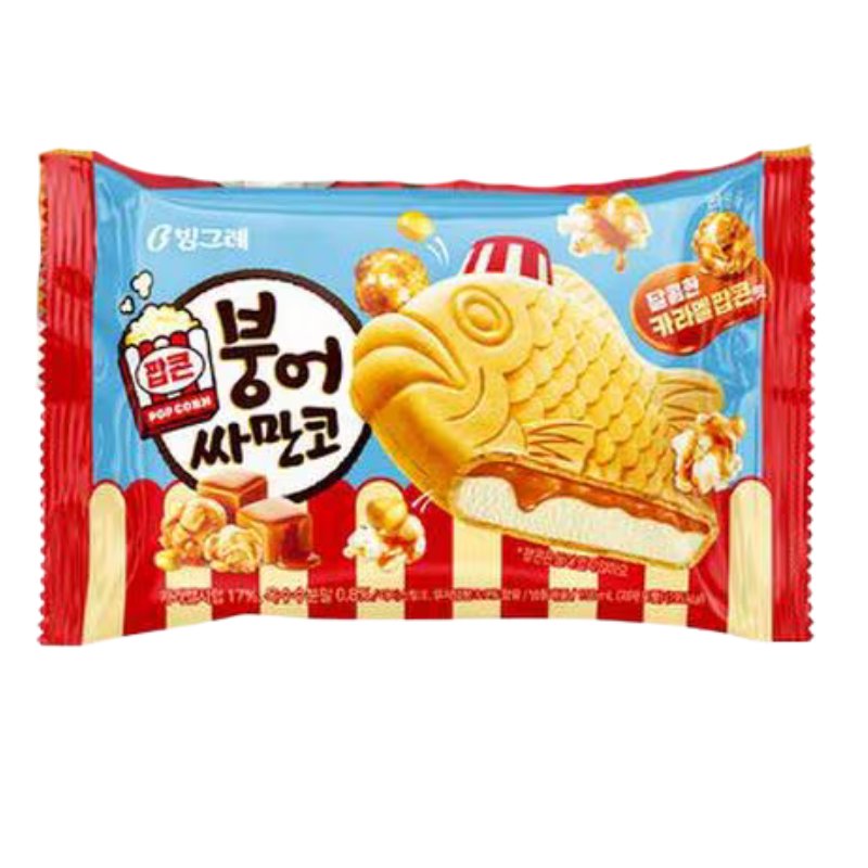 Helado Samanco Edición Popcorn / Palomitas de Maíz - Producto Coreano