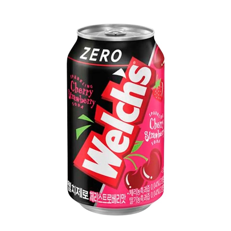 Welch zero frutilla y cereza - Producto Coreano