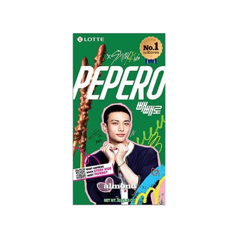 pepero almendra stray kids