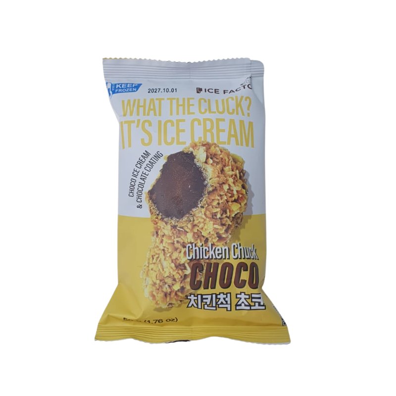 Helado "what the cluck?" chocolate  - Comprar en Chile | Akagami Tienda Coreana