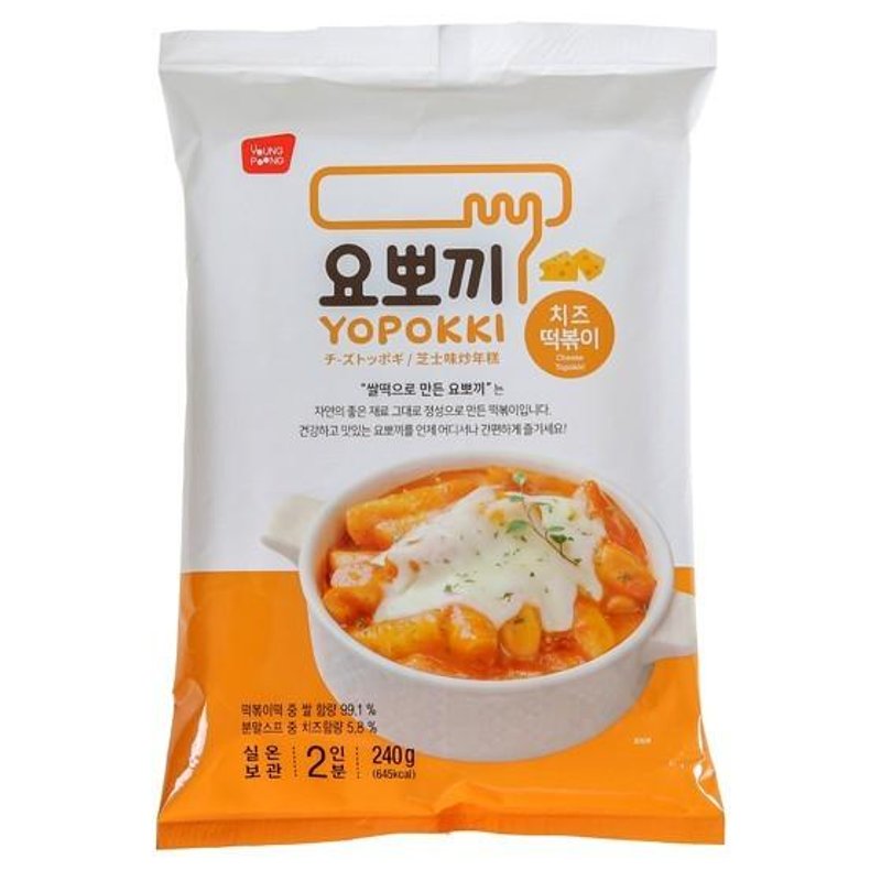 Yopokki queso doble porción - Comprar en Chile | Akagami Tienda Coreana