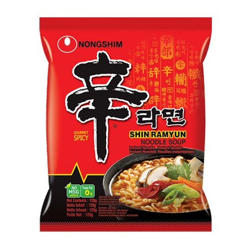 Shin ramen  - Producto Coreano