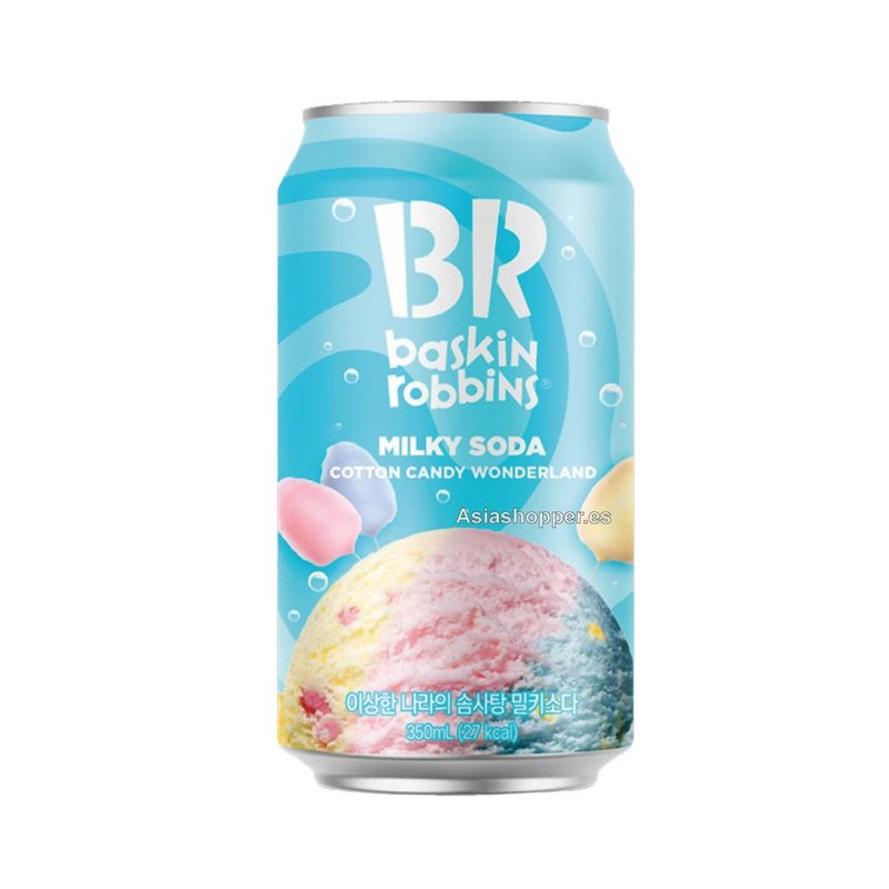 Gaseosa sabor Algodón de Azúcar - Producto Coreano