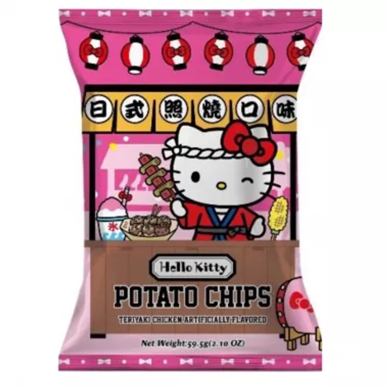 Papas fritas Hello Kitty teriyaki