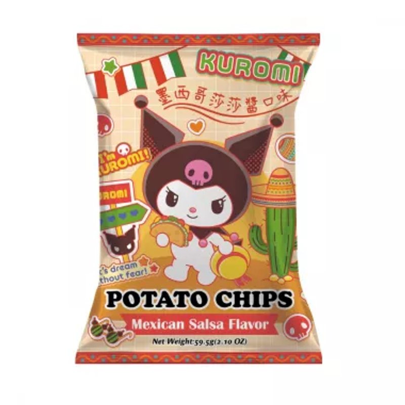 Papas fritas Kuromi salsa Mexicana (picante ligero) - Comprar en Chile | Akagami Tienda Coreana